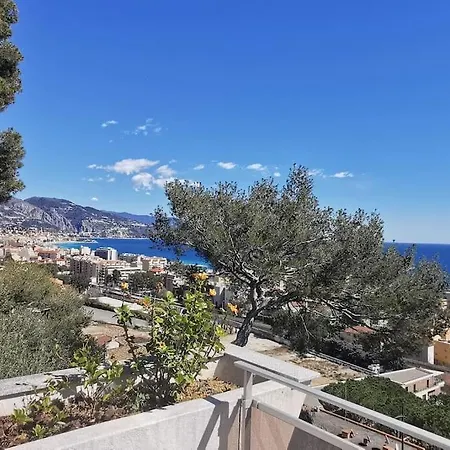 Superbe Appartement Vue Imprenable Sur La Mer Proche Monaco Roquebrune-Cap-Martin Exterior photo